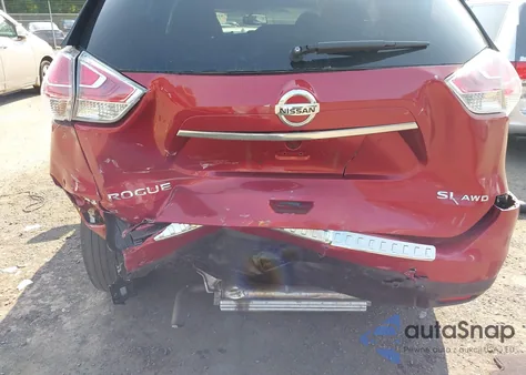 2016 Nissan Rogue Sl z USA, uszkodzony, nr VIN 5N1AT2MV1GC744935
